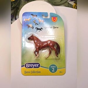 Breyer Horse Collection, Series 2, Stablemates Scale 1:32, Quarter Horse -Read